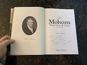 Image du vendeur pour The Molsons: Their Lives and Times: 1780-2000 mis en vente par Zoom Books Company