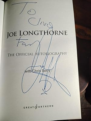 Seller image for Joe Longthorne the Official Autobiography for sale by Ibis Reads