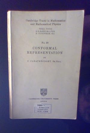 Image du vendeur pour CONFORMAL REPRESENTATION mis en vente par Virtual Books