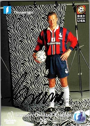 Bild des Verk�ufers f�r Original Autogramm Carsten Christof Kramer SV Duisburg /// Autograph signiert signed signee zum Verkauf von Wimbauer Buchversand