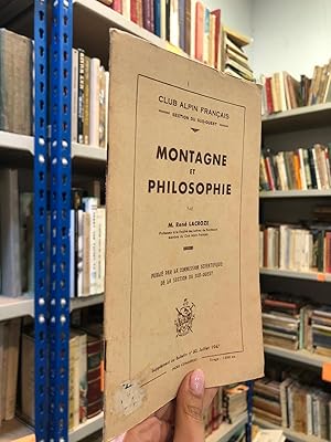 Seller image for Montagne et philosophie for sale by Librer�a Olmata