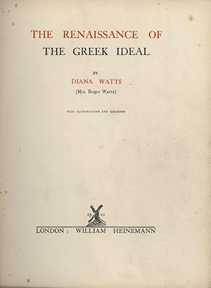 Image du vendeur pour THE RENAISSANCE OF THE GREEK IDEAL mis en vente par Sportspages