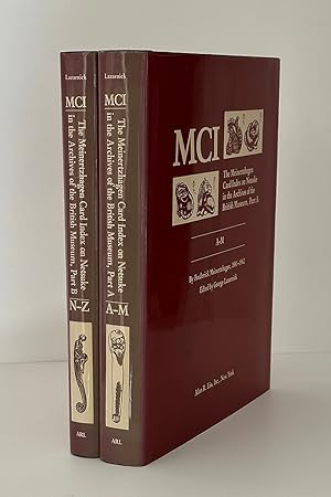Imagen del vendedor de MCI - The Meinertzhagen Card Index on Netsuke in the Archives of the British Museum, Part A and B (2 volumes) a la venta por Jorge Welsh Books