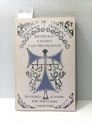 Seller image for Heur�stica a Villena y los tres tratados. for sale by Leerlibros