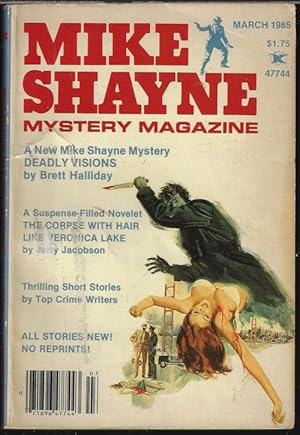 Seller image for MIKE SHAYNE MYSTERY MAGAZINE: March, Mar. 1985 for sale by Books from the Crypt