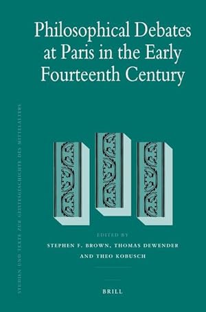 Immagine del venditore per Philosophical Debates at Paris in the Early Fourteenth Century venduto da moluna