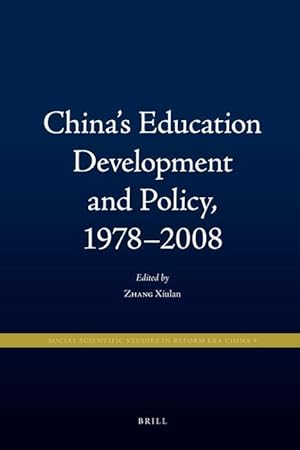 Seller image for China\ s Education Development and Policy, 1978-2008 for sale by moluna
