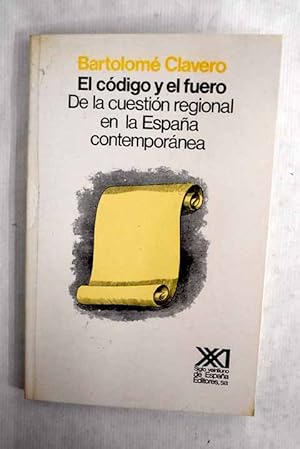 Imagen del vendedor de El c�digo y el fuero a la venta por Alcan� Libros