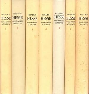 Imagen del vendedor de Gesammelte Schriften, 7 Teile que vende BuchWeltWeit Ludwig Meier e.K.