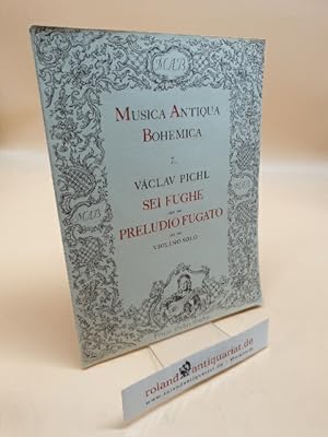 Imagen del vendedor de Musica Antiqua Bohemica 7., Sest Fug a Fugovan� Preludium pro S�lov� Housle a la venta por Roland Antiquariat UG haftungsbeschr�nkt