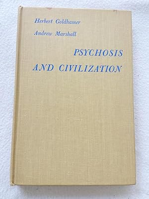 Imagen del vendedor de 1953 HC Psychosis and Civilization: Two Studies in the Frequency of Mental Disease a la venta por Miki Store