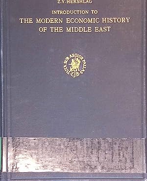 Imagen del vendedor de Introduction to the Modern Economic History of the Middle East. a la venta por books4less (Versandantiquariat Petra Gros GmbH & Co. KG)
