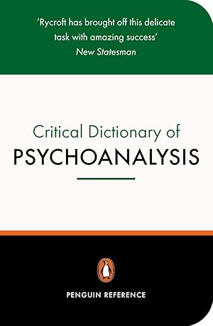 Seller image for A Critical Dictionary of Psychoanalysis, Second Edition (Penguin Reference Books) for sale by Greenworld Books