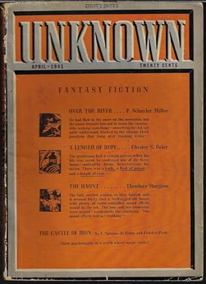 Imagen del vendedor de UNKNOWN Fantasy Fiction: April, Apr. 1941 ("The Castle of Iron") a la venta por Books from the Crypt