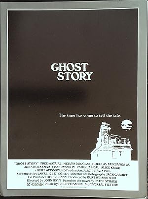 Immagine del venditore per Ghost Story Screening Program 1981 Fred Astaire, Melvyn Douglas, ultra rare! venduto da AcornBooksNH