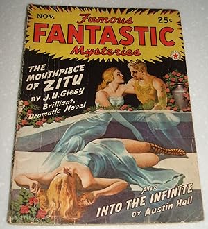 Imagen del vendedor de Famous Fantastic Mysteries Combined with Fantastic Novels Magazine, November 1942 a la venta por biblioboy