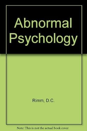 Seller image for Abnormal psychology for sale by Bay State Book Company