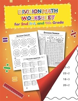 Seller image for My First Workbook of Division Practice Workbook and Activity Sheets: Over 20 Fun Designs For Boys And Girls - Educational Worksheets for 3rd and 4th g for sale by GreatBookPrices