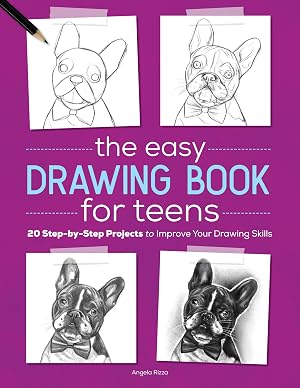 Seller image for The Easy Drawing Book for Teens: 20 Step-by-Step Projects to Improve Your Drawing Skills for sale by Goodwill Books