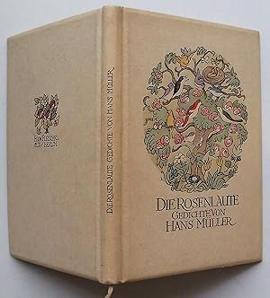 Von der Verkäuferin bzw. dem Verkäufer bereitgestelltes Bild für Die Rosenlaute. Gedichte. zum Verkauf durch Der Buchfreund