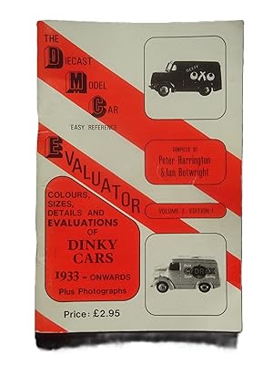Von der Verkäuferin bzw. dem Verkäufer bereitgestelltes Bild für The Diecast Model Car Evaluator, Easy Reference. Volume 3, Edition 1. DINKY CARS 1933 onwards. zum Verkauf durch Tony Hutchinson