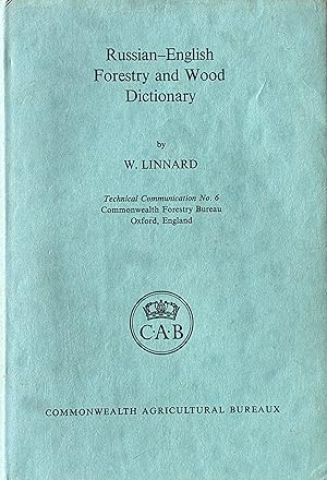Seller image for Russian-English forestry and wood dictionary for sale by Acanthophyllum Books