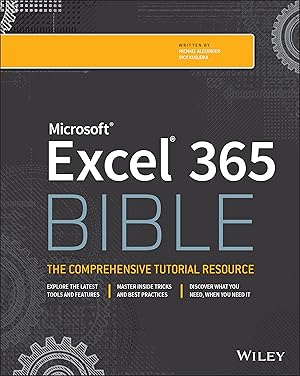 Immagine del venditore per Microsoft Excel 365 Bible venduto da Bay State Book Company