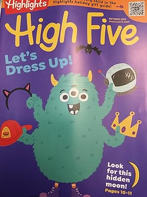 Seller image for Highlights High Five magazine October 2023 let's dress up for sale by -OnTimeBooks-