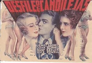 DESFILE DE CANDILEJAS - Teatro Kursaal de Elche (Alicante) - Director: Lloyd Bacon - Actores: Jam...