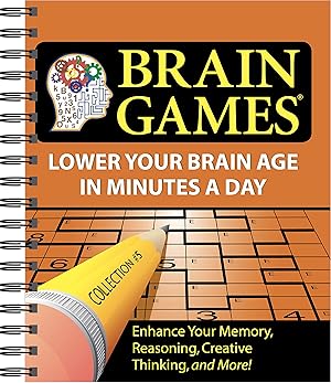 Bild des Verk�ufers f�r Brain Games - Collection #5 (Variety Puzzles): Enhance Your Memory, Reasoning, Creative Thinking, and More! zum Verkauf von Zoom Books East