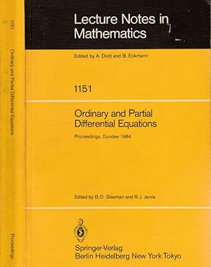 Seller image for Ordinary and partial differential equations Proceedings, Dundee 1984 for sale by Biblioteca di Babele