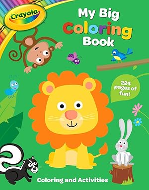 Image du vendeur pour Crayola: My Big Coloring Book (A Crayola My Big Coloring Activity Book for Kids) (Crayola/BuzzPop) mis en vente par 3Brothers Bookstore