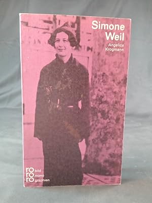 Bild des Verk�ufers f�r Simone Weil. mit Selbstzeugnissen und Bilddokumenten dargest. von Angelica Krogmann zum Verkauf von ANTIQUARIAT Franke BRUDDENBOOKS