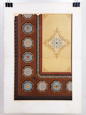 Seller image for ARCHITECTURE PRIVÉE AU XIX SIECLE V.I S.2 Lám. 9-10. RESIDENCIA PRIVADA, BULEVAR EXELMANS, EN PARÍS for sale by Libros Fugitivos