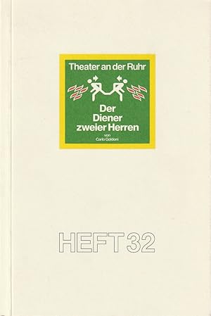 Seller image for Programmheft Carlo Goldoni DER DIENER ZWEIER HERREN ca. 1994 Heft 32 for sale by Programmhefte24 Schauspiel und Musiktheater der letzten 150 Jahre