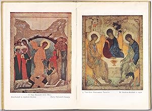Seller image for Russian Icons, by David Talbot Rice, Watson Gordon Professor of the History of Art, Edinburgh. With 16 Colour plates. Cover design by Enid Marx. King Penguin K33. for sale by Cosmo Books