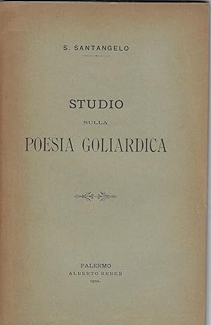 Image du vendeur pour Studio sulla poesia goliardica mis en vente par Romanord