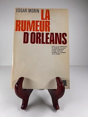 Imagen del vendedor de La rumeur d'Orléans. Envoi de l'auteur à François Nourissier que vende Librairie Christian Chaboud