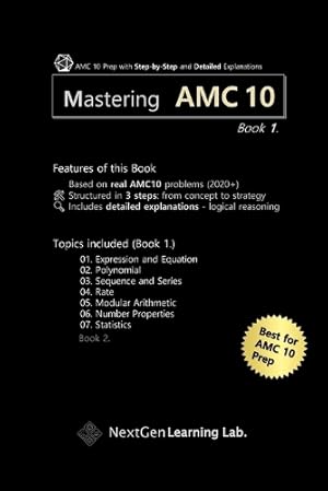 Bild des Verk�ufers f�r Mastering AMC 10 Book 1. zum Verkauf von Rarewaves USA United