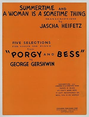 Immagine del venditore per [Sheet music]: Summertime and A Woman is a Sometime Thing [from] Porgy and Bess venduto da Between the Covers-Rare Books, Inc. ABAA