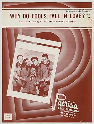 Bild des Verk�ufers f�r [Sheet music]: Why do Fools Fall In Love zum Verkauf von Between the Covers-Rare Books, Inc. ABAA