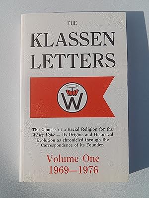 Seller image for Klassen Letters, Volume 1 PB for sale by Brave White Books