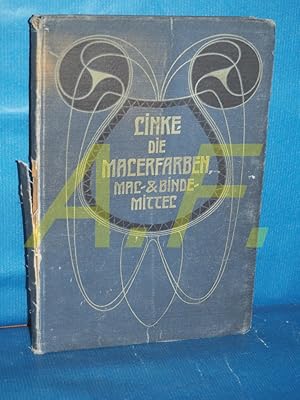 Bild des Verk�ufers f�r Die Malerfarben, Mal- und Bindemittel und ihre Verwendung in der Maltechnik zum Verkauf von Antiquarische Fundgrube e.U.