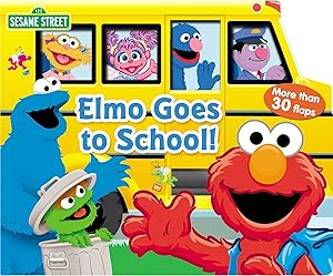 Immagine del venditore per Sesame Street: Elmo Goes to School! (1) (Lift-the-Flap) venduto da -OnTimeBooks-