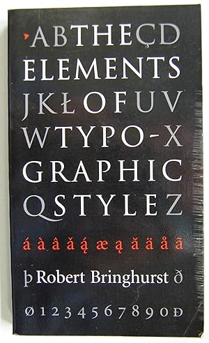 Bild des Verk�ufers f�r The Elements of Typographic Style zum Verkauf von Zoom Books East