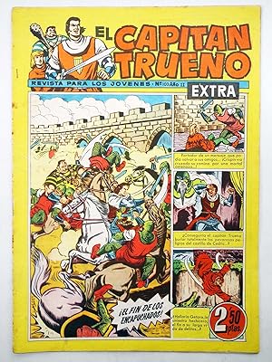 Seller image for CAPITÁN TRUENO EXTRA 103. EL FIN DE LOS ENCAPUCHADOS (Víctor Mora/Fuentes Man/José Duarte) 1962 for sale by Libros Fugitivos