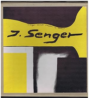 Seller image for Joachim Senger, Horizonte Reli� - 1 janvier 1969 de Joachim SENGER (Auteur) for sale by Achbarer