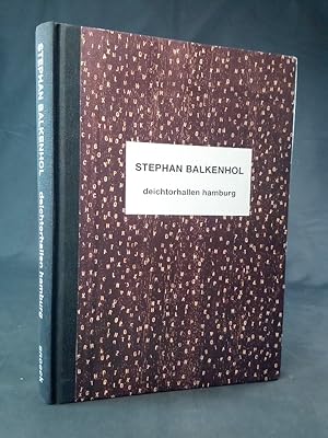 Seller image for Stephan Balkenhol: Kat. Deichtorhallen Hamburg. for sale by ANTIQUARIAT Franke BRUDDENBOOKS