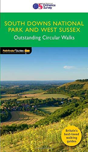 Seller image for South Downs National Park and West Sussex Pathfinder Walking Guide | Ordnance Survey | Pathfinder 66 | 28 Outstanding Circular Walks | England | Nature | Walks | Adventure for sale by WeBuyBooks