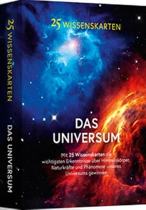 Bild des Verk�ufers f�r 25 Wissenskarten - Das Universum zum Verkauf von buchversandmimpf2000